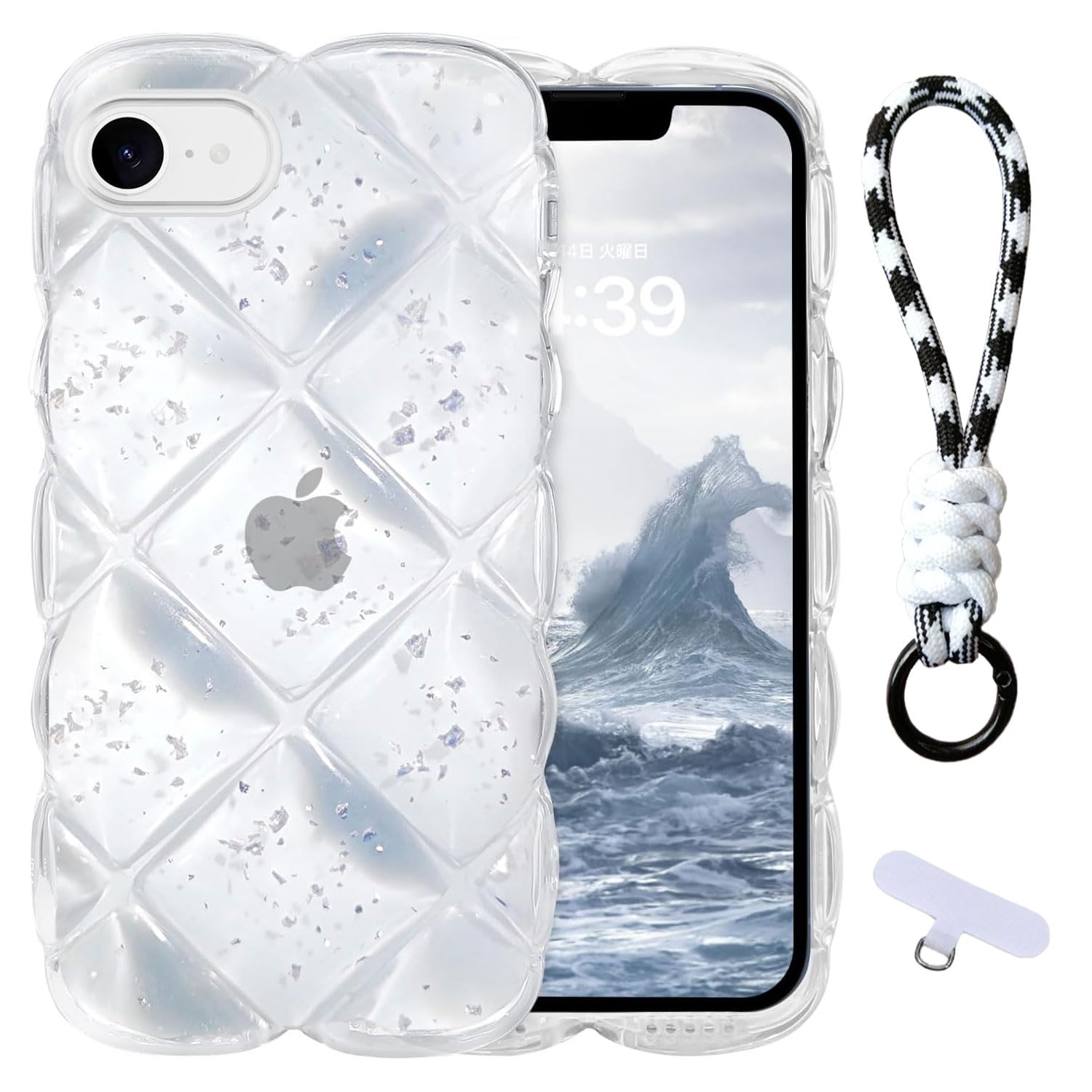 CASSETIFY iPhone用クリアケース Amazon.co.jp: CASETiFY クリア iPhone 14 Pro ケース [黄ばみ
